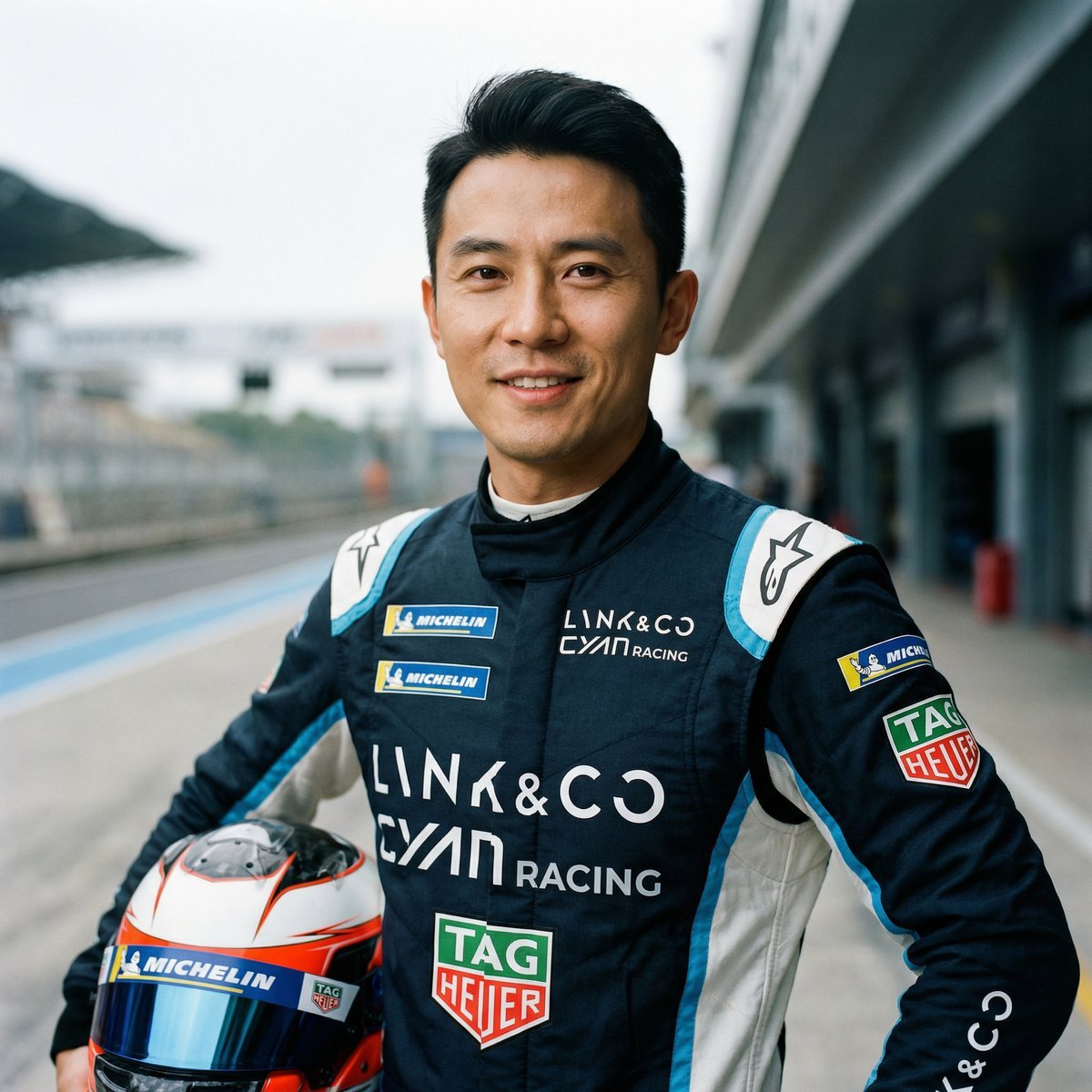 明星赛车手张浩然